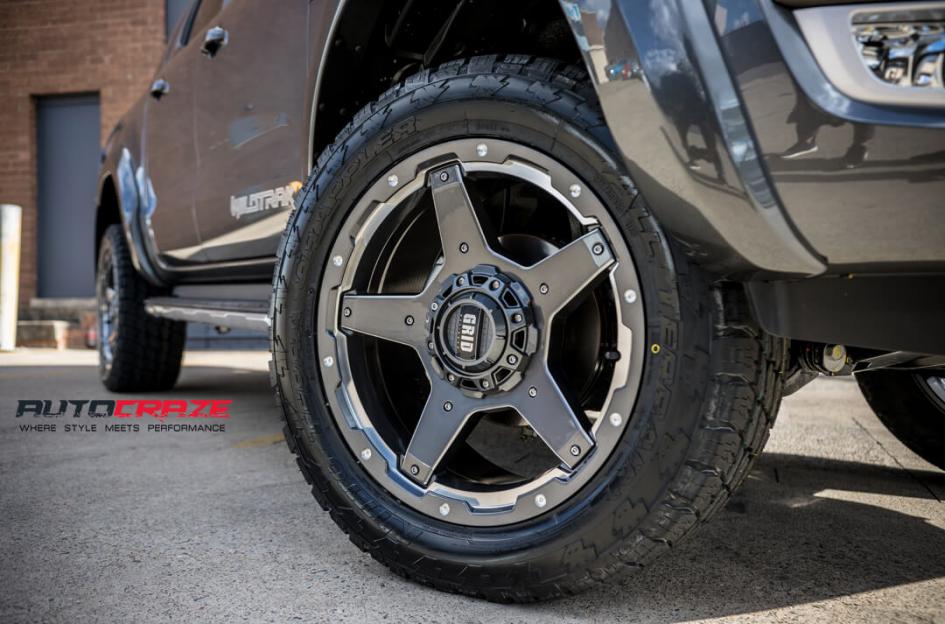 FORD RANGER GD04 GRAPHITE WITH MILLED ACCENTS